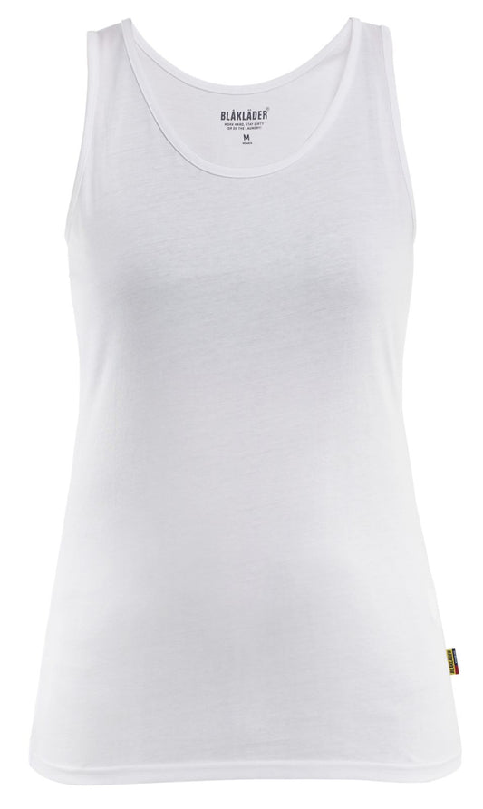 Blaklader Dames Dames Onderkleding onderhemd 35121029 mouwloos wit(1000)