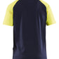 Blaklader T-shirts 35151030 HiVis marineblauw-fluo geel(8833)