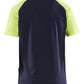 Blaklader T-shirts 35151030 HiVis marineblauw-fluo geel(8833)