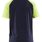 Blaklader T-shirts 35151030 HiVis marineblauw-fluo geel(8833)