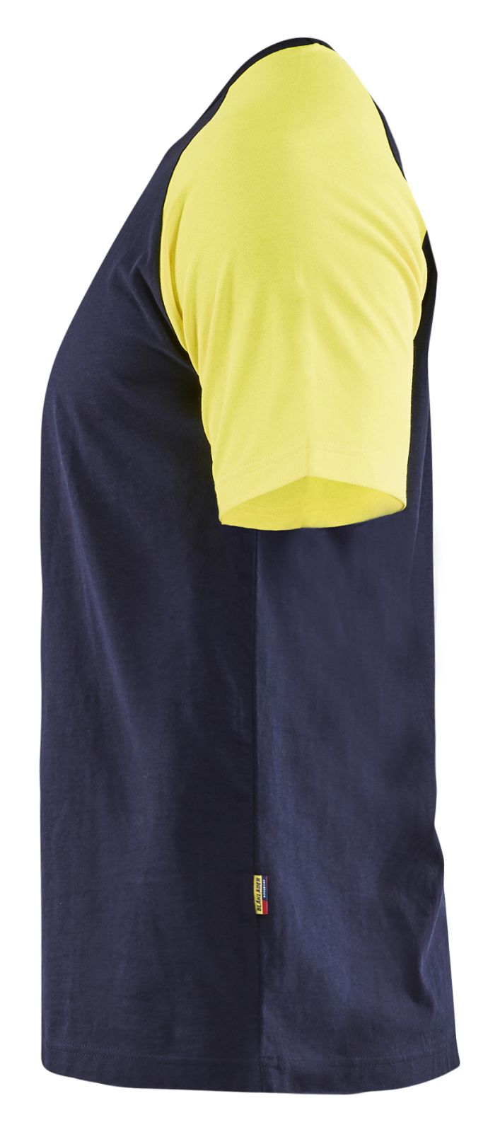 Blaklader T-shirts 35151030 HiVis marineblauw-fluo geel(8833)
