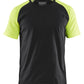 Blaklader T-shirts 35151030 HiVis zwart-fluo geel(9933)