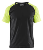 Blaklader T-shirts 35151030 HiVis zwart-fluo geel(9933)
