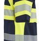Blaklader Vlamvertragend Multinorm T-shirt 35191737 UV Inherent vlamwerend HiVis marineblauw-fluo geel(8933)