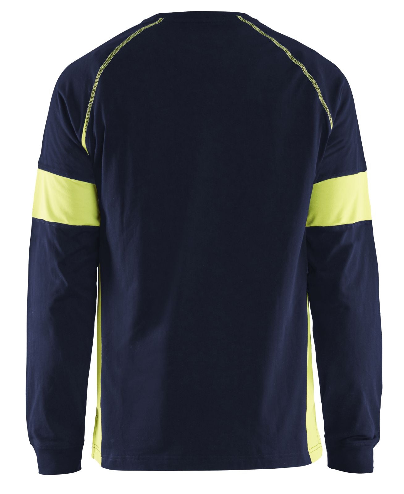 Blaklader T-shirts 35201030 marineblauw-fluo geel(8833)