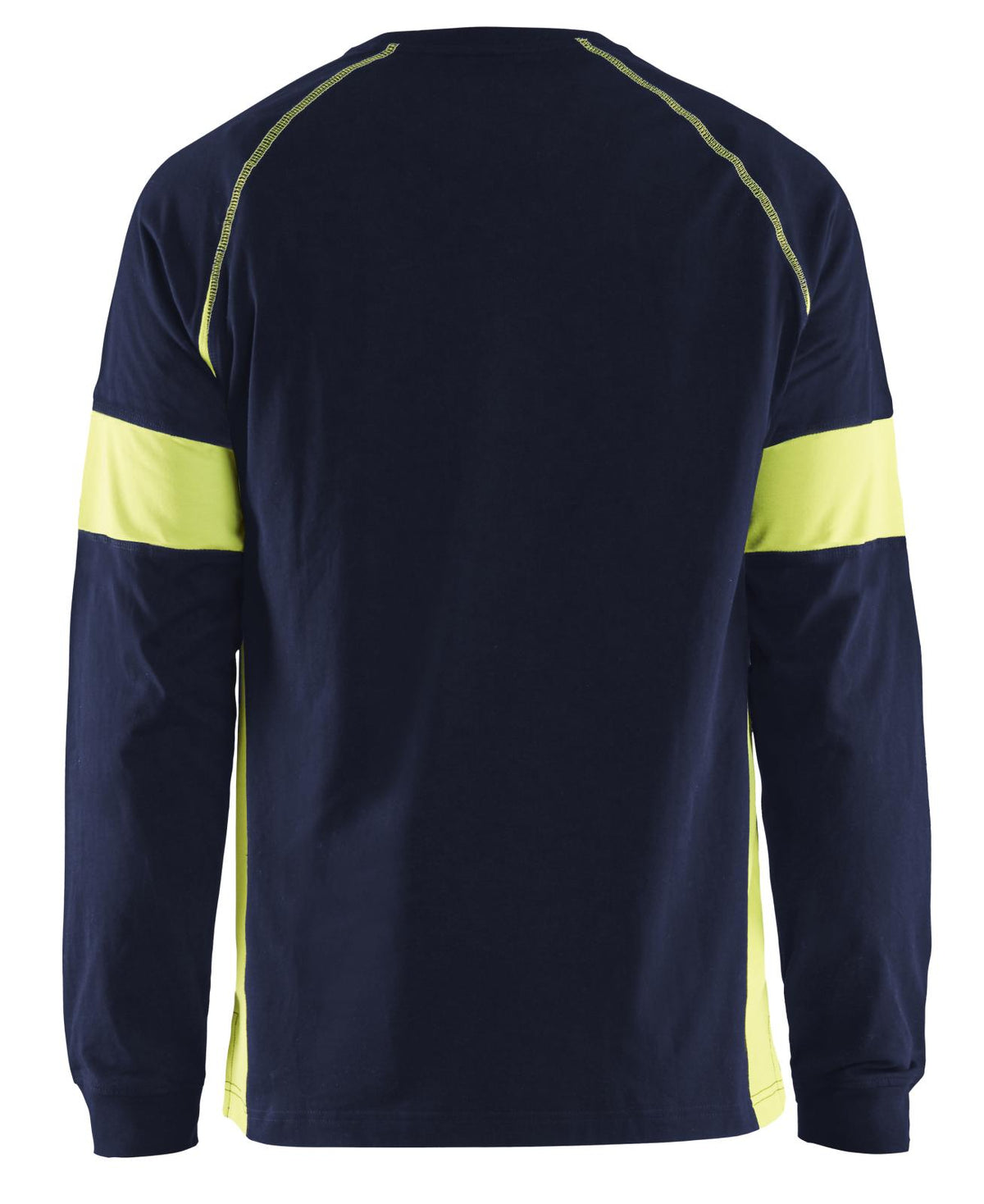 Blaklader T-shirts 35201030 marineblauw-fluo geel(8833)
