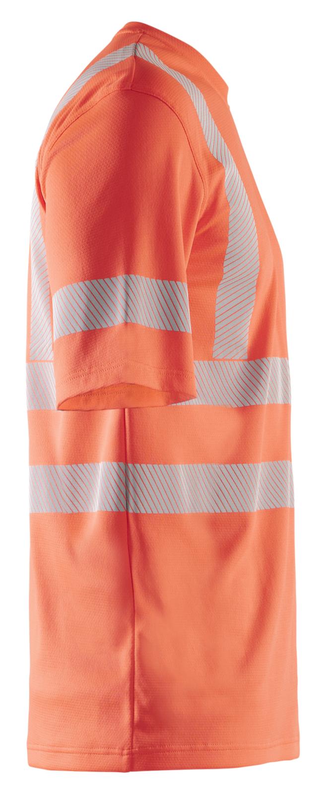 Blaklader t-shirts 35222537 fluo rood(5500)
