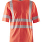 Blaklader t-shirts 35222537 fluo rood(5500)