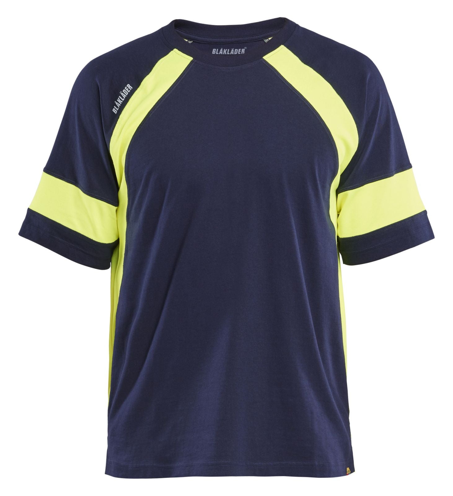 Blaklader Profiel Visible T-shirt 35231030 HiVis marineblauw-fluo geel(8833)