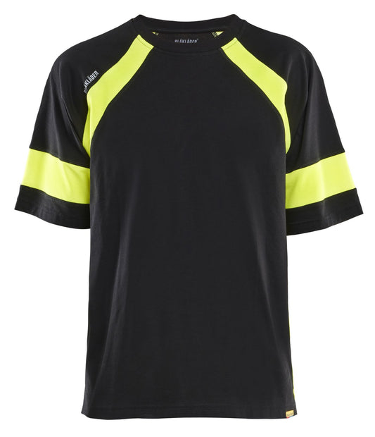 Blaklader Profiel Visible T-shirt 35231030 HiVis zwart-fluo geel(9933)