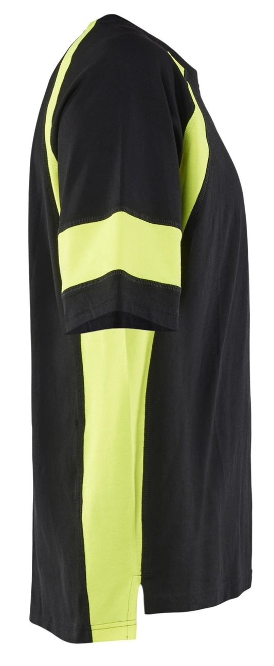 Blaklader Profiel Visible T-shirt 35231030 HiVis zwart-fluo geel(9933)