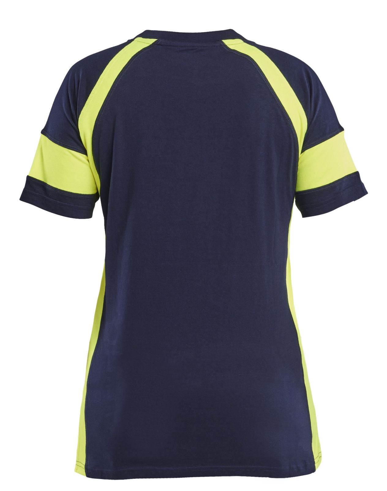 Blaklader Profiel Visible Dames T-shirt 35241030 HiVis marineblauw-fluo geel(8833)