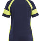 Blaklader Profiel Visible Dames T-shirt 35241030 HiVis marineblauw-fluo geel(8833)