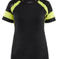 Blaklader Profiel Visible Dames T-shirt 35241030 HiVis zwart-fluo geel(9933)