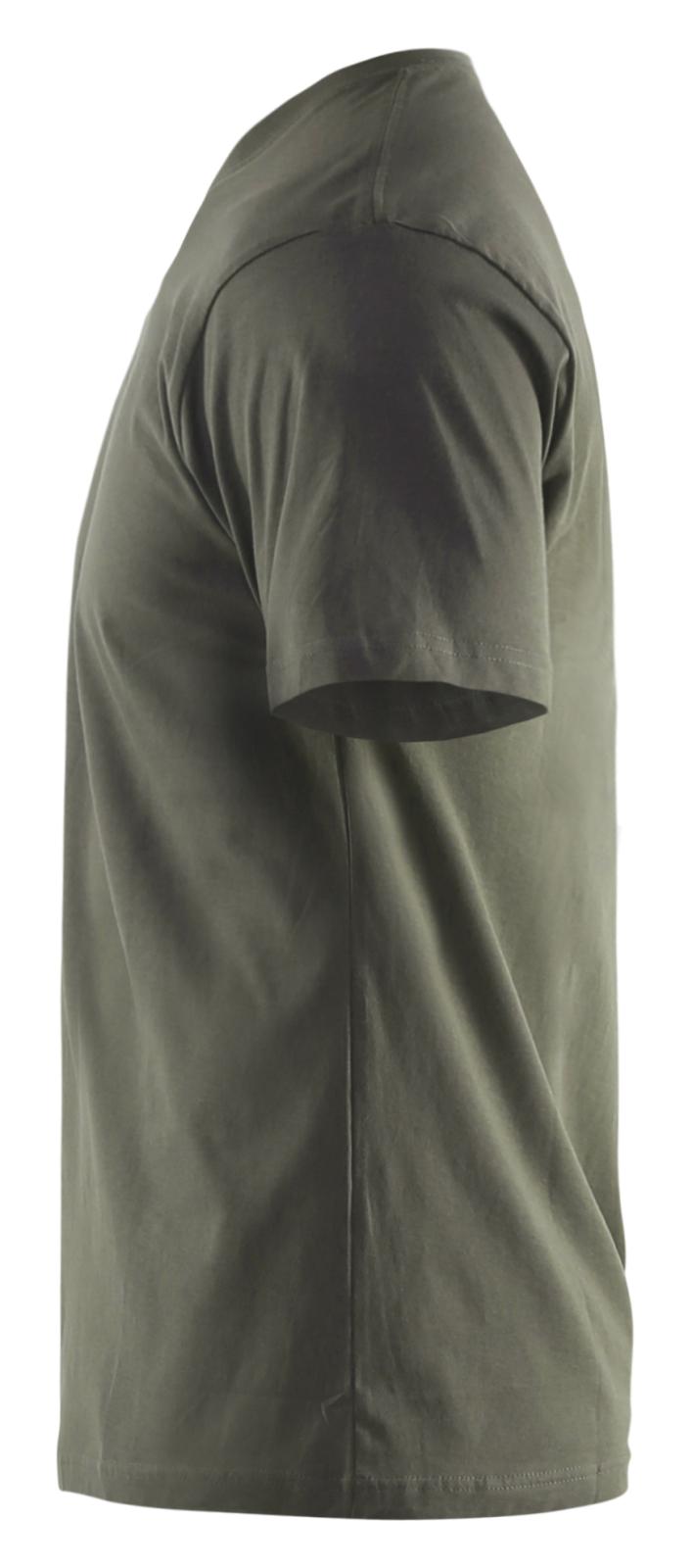 Blaklader T-shirts 35251042 groen-grijs(4500)
