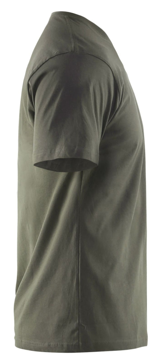 Blaklader T-shirts 35251042 groen-grijs(4500)