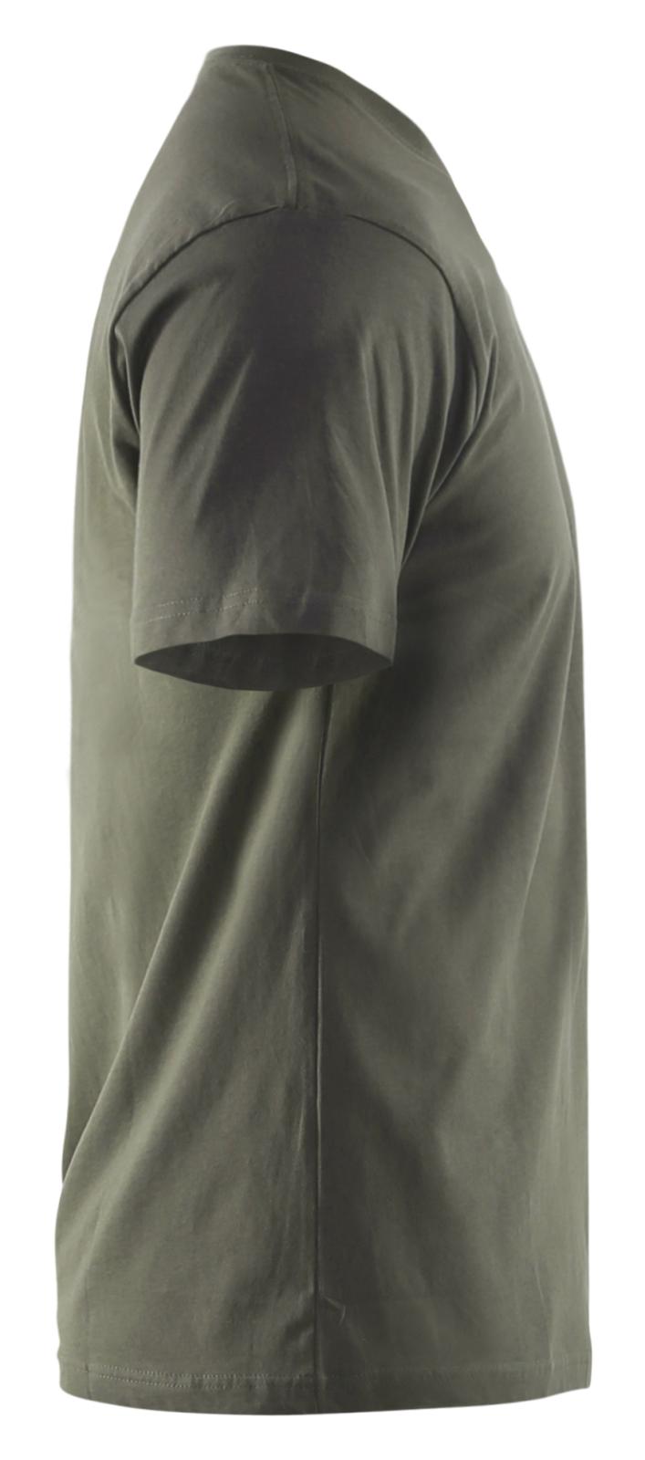 Blaklader T-shirts 35251042 groen-grijs(4500)