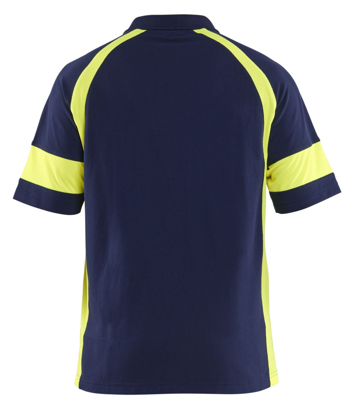 Blaklader Profiel Visible Poloshirt 35281050 HiVis marineblauw-fluo geel(8933)