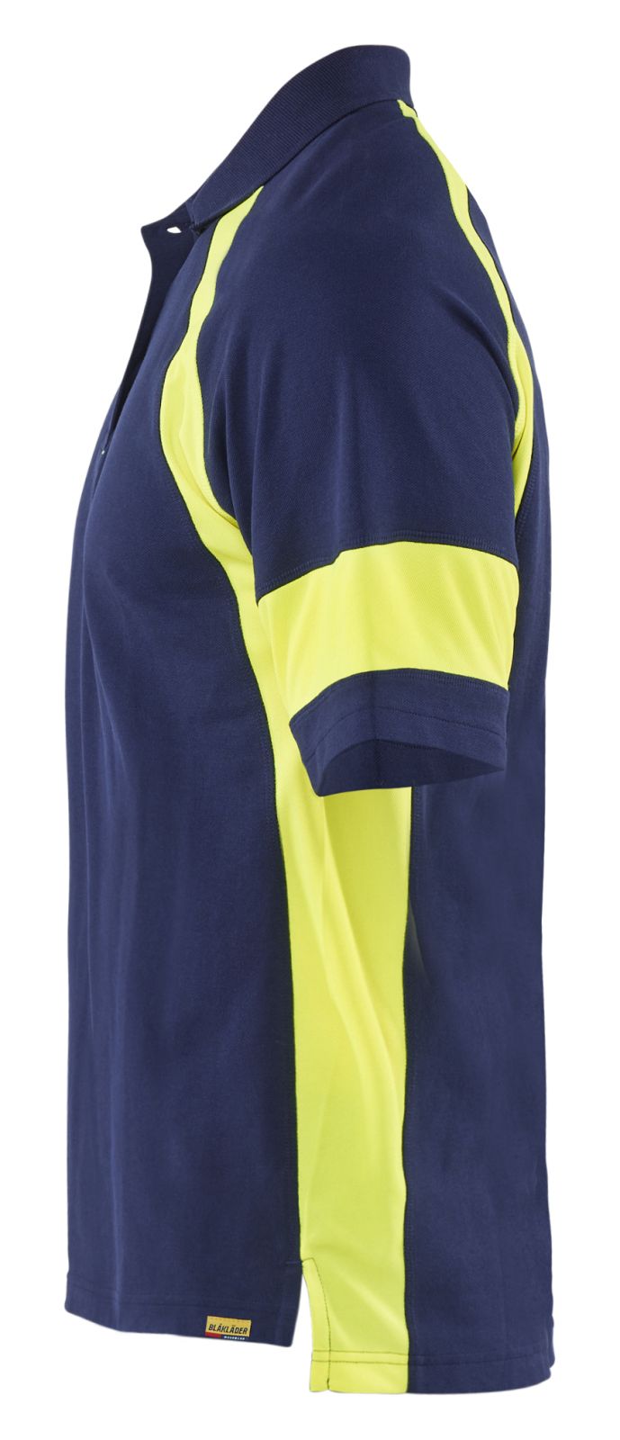 Blaklader Profiel Visible Poloshirt 35281050 HiVis marineblauw-fluo geel(8933)