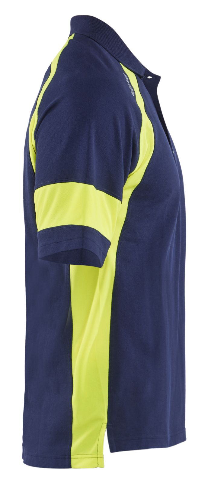 Blaklader Profiel Visible Poloshirt 35281050 HiVis marineblauw-fluo geel(8933)