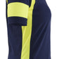 Blaklader Profiel Visible Dames Poloshirt 35291050 HiVis marineblauw-fluo geel(8933)