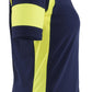 Blaklader Profiel Visible Dames Poloshirt 35291050 HiVis marineblauw-fluo geel(8933)