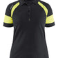 Blaklader Profiel Visible Dames Poloshirt 35291050 HiVis zwart-fluo geel(9933)