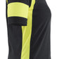 Blaklader Profiel Visible Dames Poloshirt 35291050 HiVis zwart-fluo geel(9933)