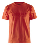 Blaklader 3D t-shirts 35311042 oranjerood(5409)