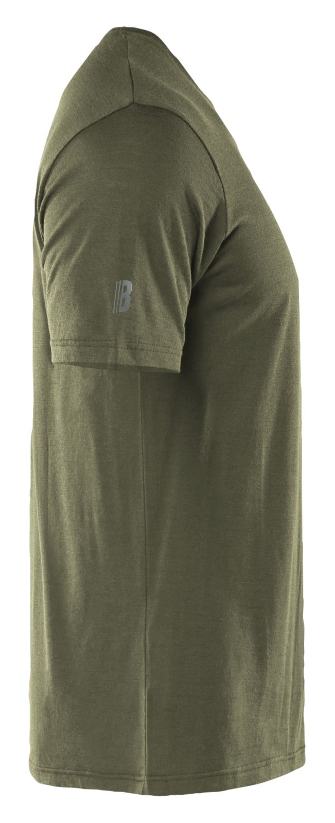 Blaklader Profiel T-shirt 35361743 merinowol donker herfstgroen(4209)