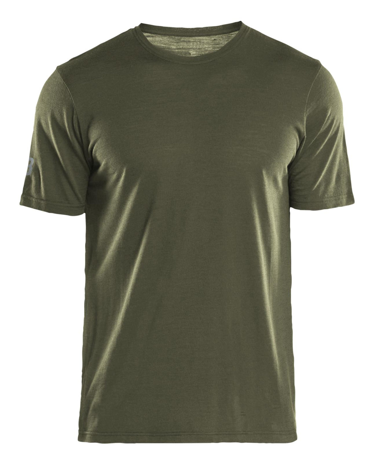 Blaklader Profiel T-shirt 35361743 merinowol donker herfstgroen(4209)