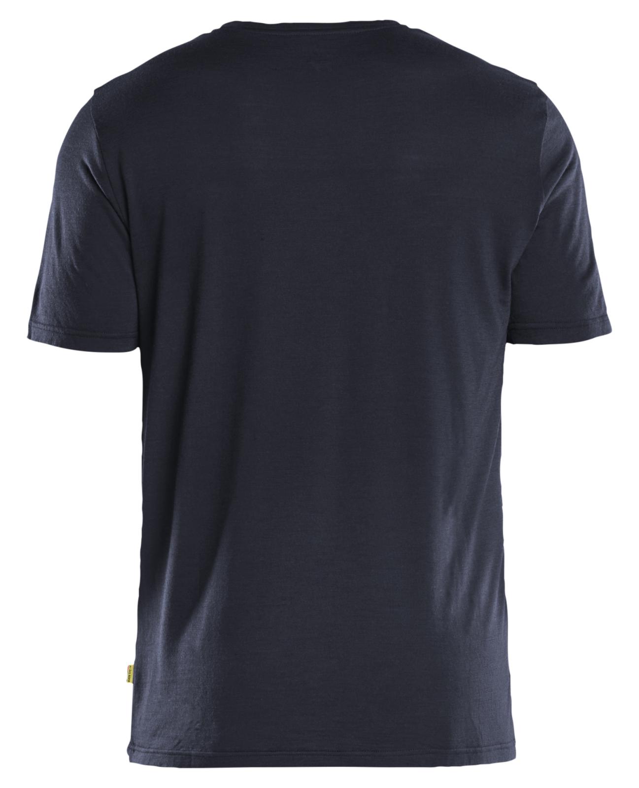 Blaklader Profiel T-shirt 35361743 merinowol donker marineblauw(8600)