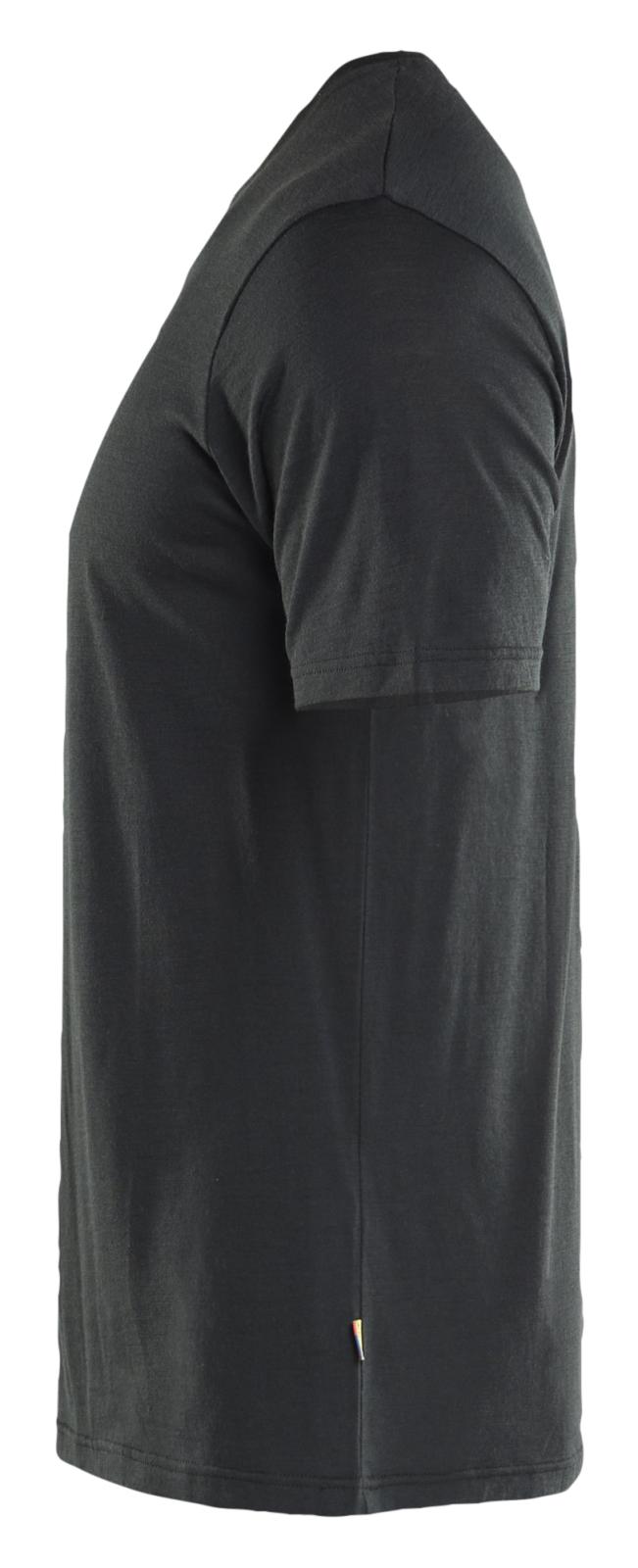 Blaklader Profiel T-shirt 35361743 merinowol zwart(9900)