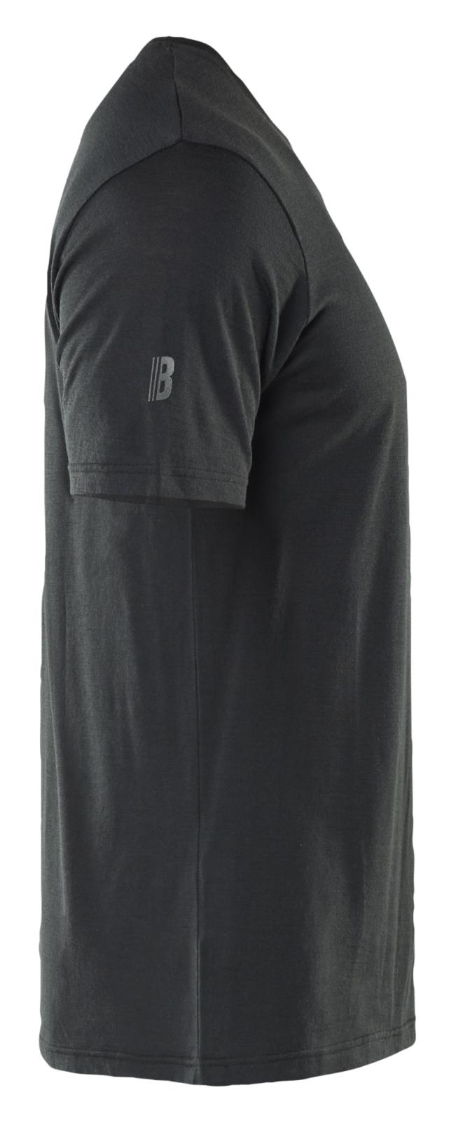Blaklader Profiel T-shirt 35361743 merinowol zwart(9900)