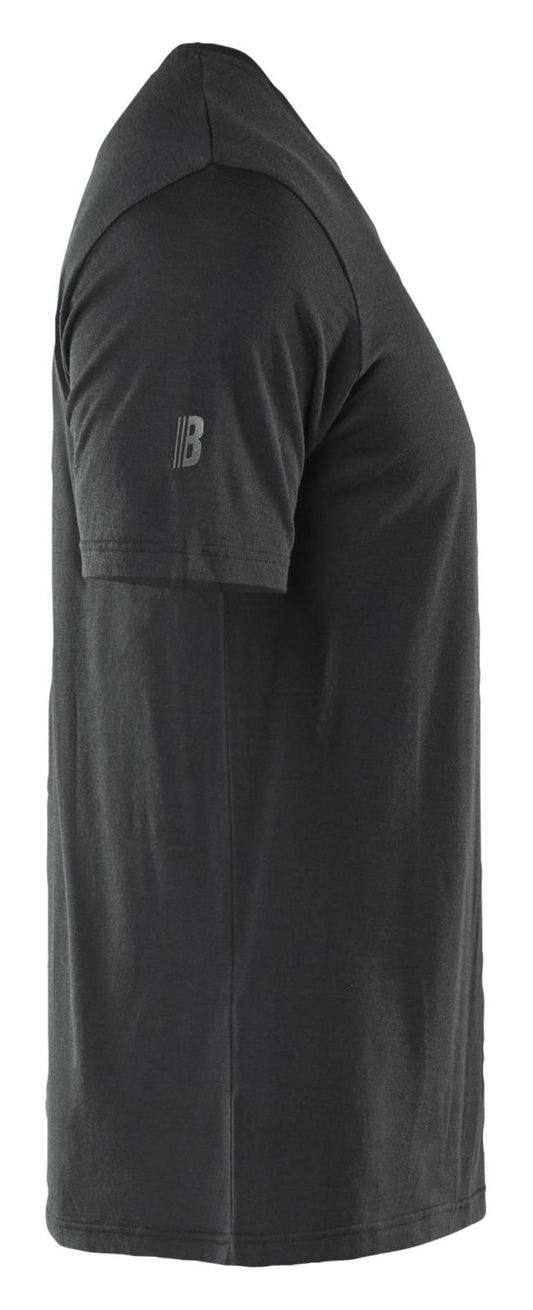 Blaklader Profiel T-shirt 35361743 merinowol zwart(9900)