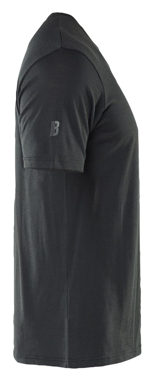 Blaklader Profiel T-shirt 35361743 merinowol zwart(9900)