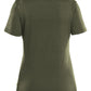 Blaklader Profiel Dames T-shirt 35371743 merinowol donker herfstgroen(4209)