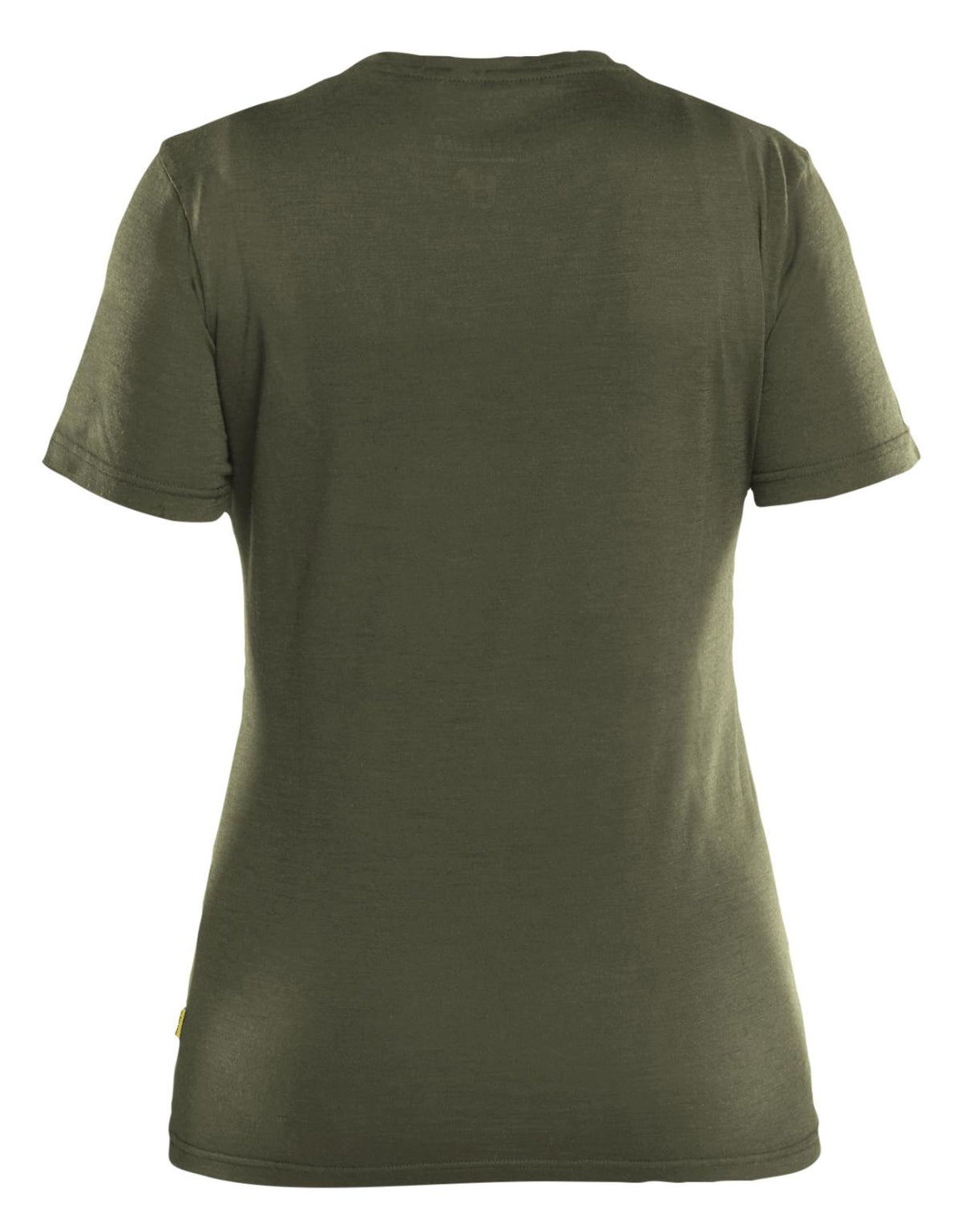 Blaklader Profiel Dames T-shirt 35371743 merinowol donker herfstgroen(4209)