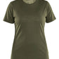 Blaklader Profiel Dames T-shirt 35371743 merinowol donker herfstgroen(4209)