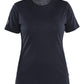 Blaklader Profiel Dames T-shirt 35371743 merinowol donker marineblauw(8600)