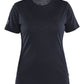 Blaklader Profiel Dames T-shirt 35371743 merinowol donker marineblauw(8600)