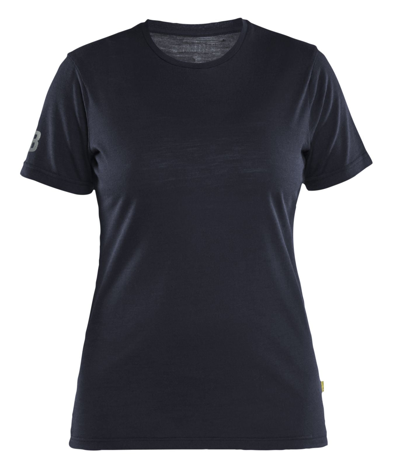 Blaklader Profiel Dames T-shirt 35371743 merinowol donker marineblauw(8600)