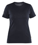 Blaklader Profiel Dames T-shirt 35371743 merinowol donker marineblauw(8600)
