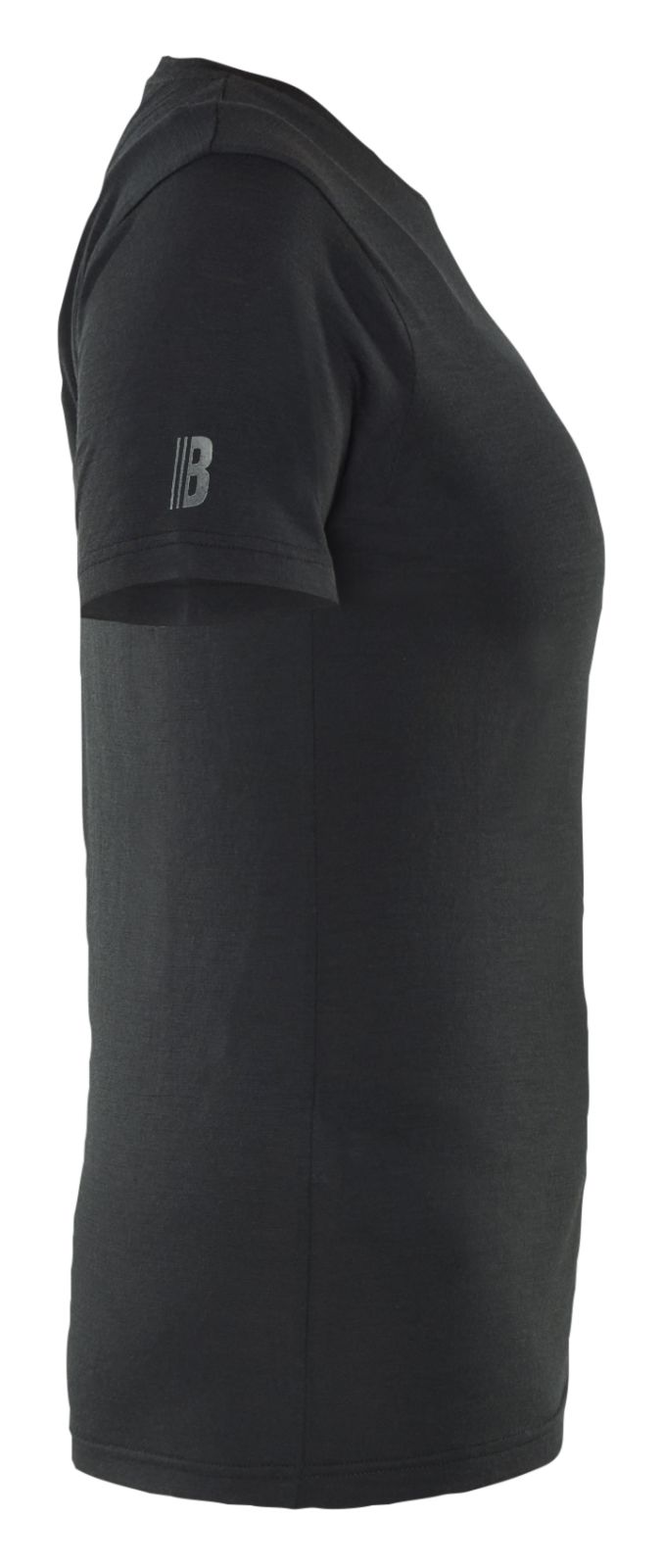 Blaklader Profiel Dames T-shirt 35371743 merinowol zwart(9900)