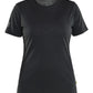 Blaklader Profiel Dames T-shirt 35371743 merinowol zwart(9900)