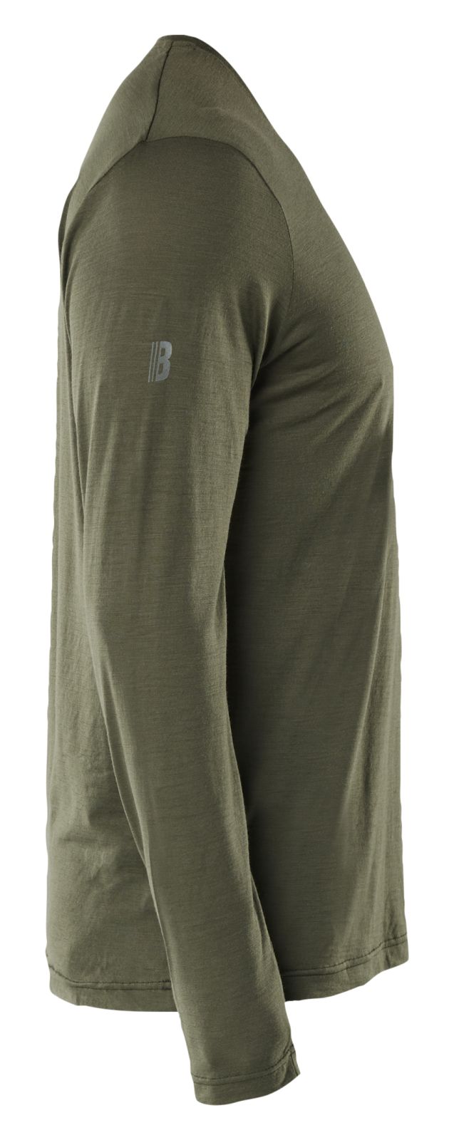 Blaklader Profiel T-shirt 35381743 lange mouwen merinowol donker herfstgroen(4209)
