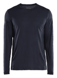 Blaklader Profiel T-shirt 35381743 lange mouwen merinowol donker marineblauw(8600)