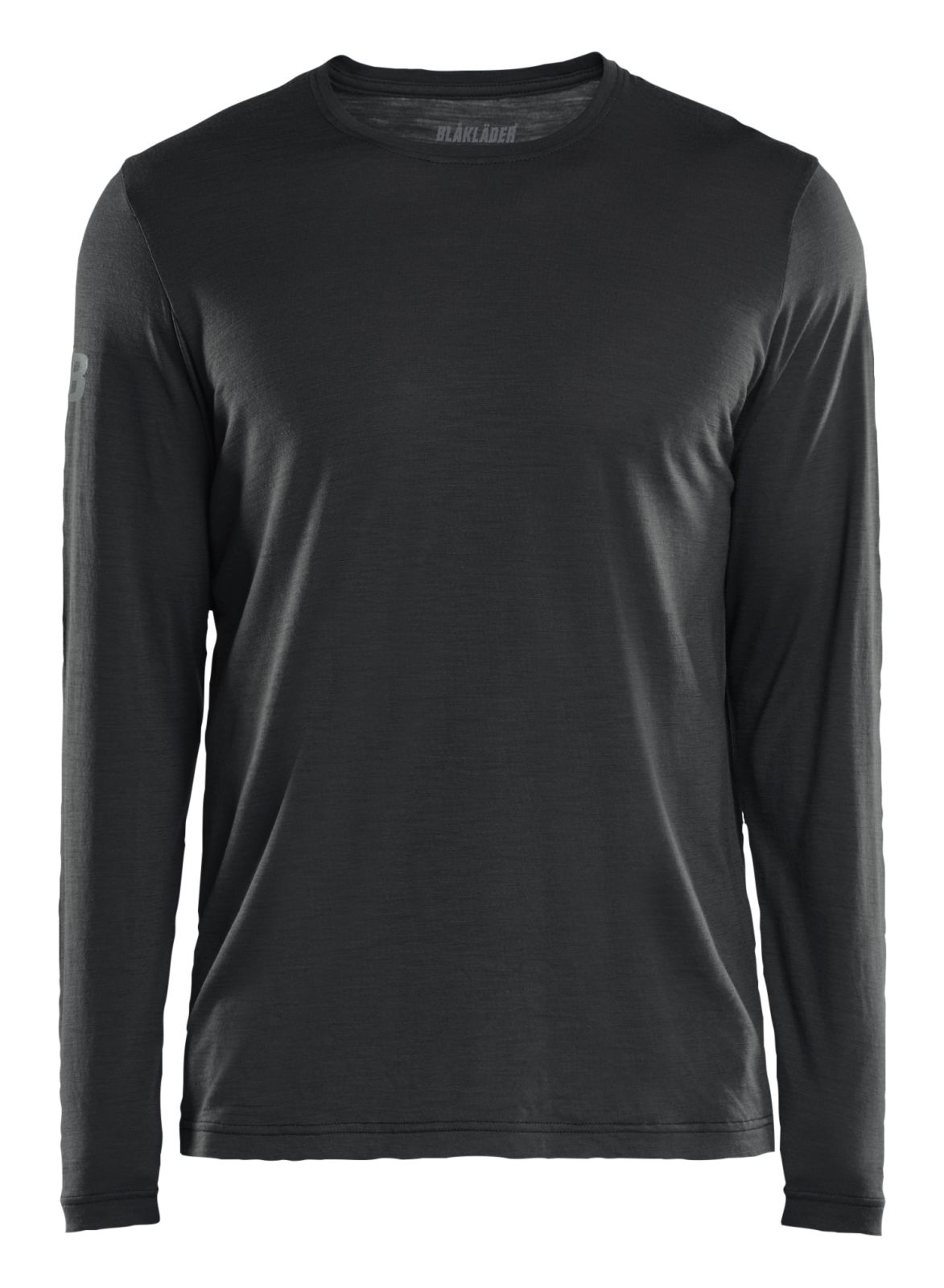 Blaklader Profiel T-shirt 35381743 lange mouwen merinowol zwart(9900)