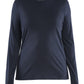 Blaklader Dames T-shirt 35391743 lange mouwen merinowol donker marineblauw(8600)