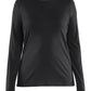 Blaklader Dames T-shirt 35391743 lange mouwen merinowol zwart(9900)